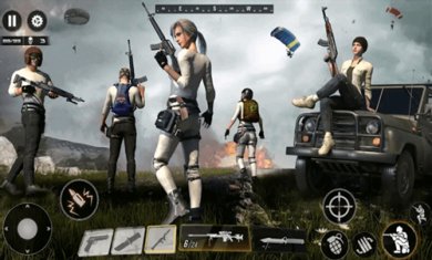 跳伞吃鸡大作战下载手机版免费-跳伞吃鸡大作战手游下载v1.0.5