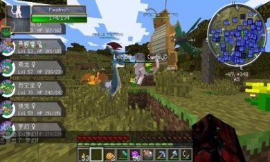 我的世界神奇宝贝模组指令大全-我的世界神奇宝贝模组最新版本v1.9