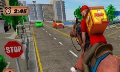 骑马披萨外卖正版下载-骑马披萨外卖员中文版下载v1.0.9