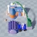 石头粉碎机3D手机版