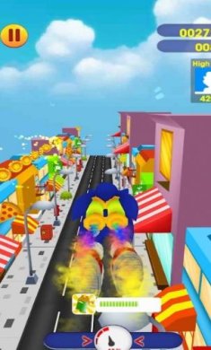 蓝刺猬竞速赛手机版下载-蓝刺猬竞速赛安卓版下载v1.0