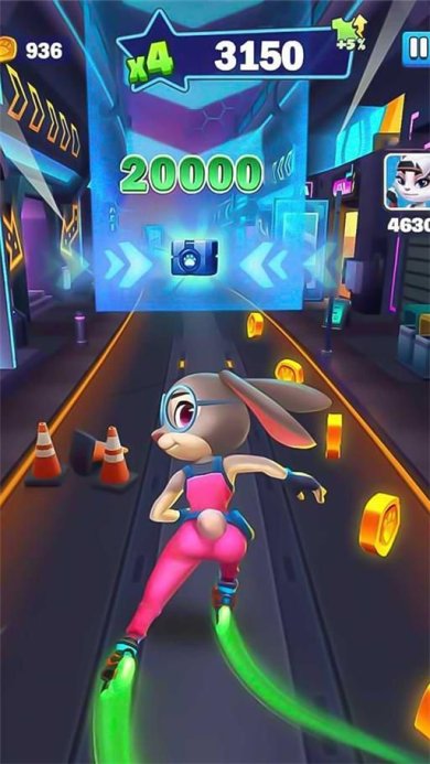 疯狂动物城跑酷无广告下载-疯狂动物城跑酷游戏下载v1.2.1