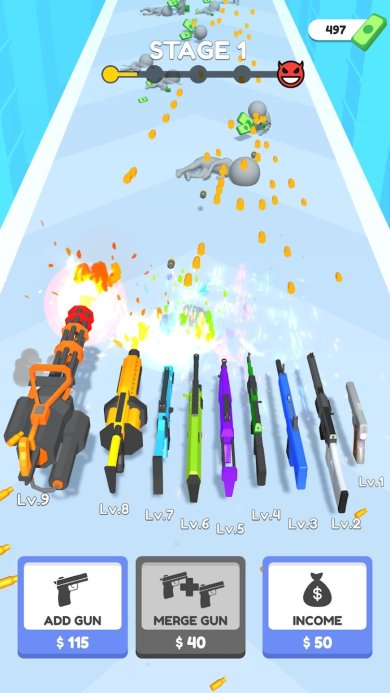 闲置喷枪大师免费版下载-闲置喷枪大师无限子弹单机版下载v0.4.0