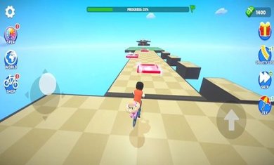 跑酷大师自行车挑战最新版下载-跑酷大师自行车挑战破解版下载v1.0.3