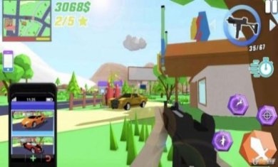 沙雕鹿之战暴徒生活游戏下载-沙雕鹿之战暴徒生活内置菜单下载v1.22