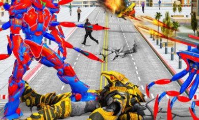 蜘蛛变形英雄游戏下载安装-蜘蛛变形英雄安卓手机版下载v3.0