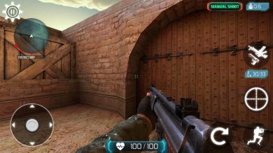 反恐精英2手游联机版下载-反恐精英2内置菜单破解版下载v1.05