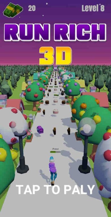 女子致富跑3D游戏下载安装-女子致富跑3D手游安卓版下载v1