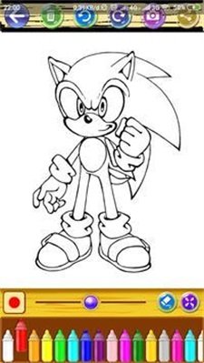 刺猬着色游戏下载-刺猬着色手游安卓版下载v1.2