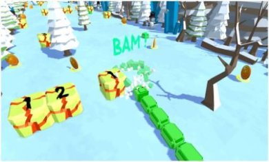 方块蛇滑行跑酷下载-方块蛇滑行跑酷手机版下载v1.0