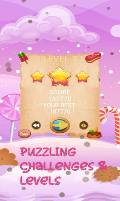 甜甜圈蛋糕狂热匹配游戏下载-甜甜圈蛋糕狂热匹配安卓版下载v1.0.0
