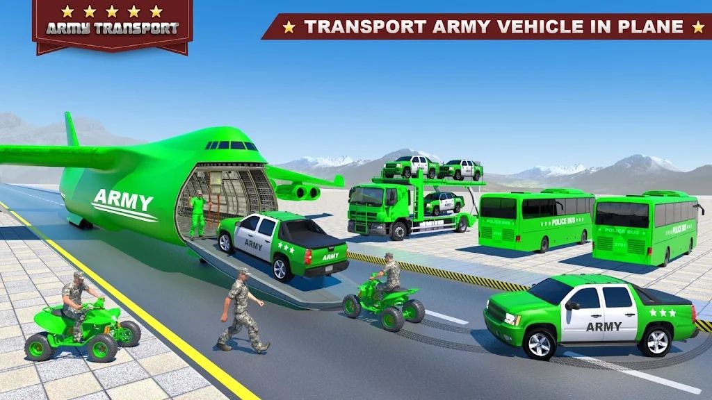 美国陆军汽车运输车游戏下载-美国陆军汽车运输车最新版下载v0.1