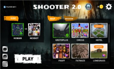 Nextbots密室射手2游戏下载-Nextbots密室射手2免广告版下载v1.0.3