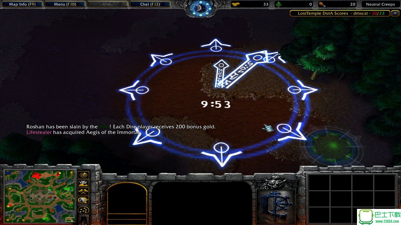 DotA下载-DotAfBeta Lost Temple AI CN（魔兽地图）下载v7.06fBeta