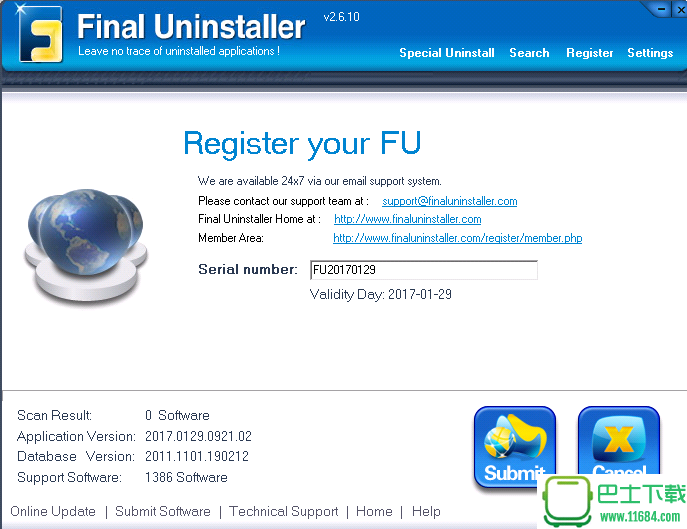 卸载工具软件Final Uninstaller下载-卸载工具软件Final Uninstaller  破解版下载v2.6.10