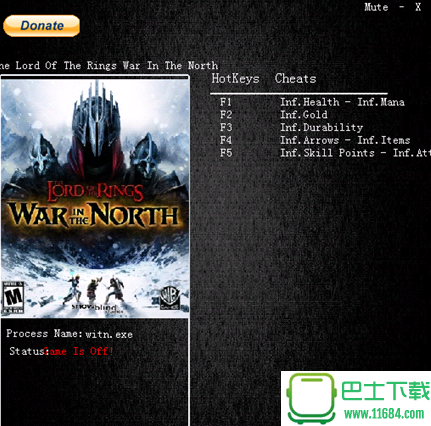 指环王北方战争修改器+5ByMrAntiFun下载-指环王北方战争修改器+5 v15.3.24 By MrAntiFun下载v15.3.24