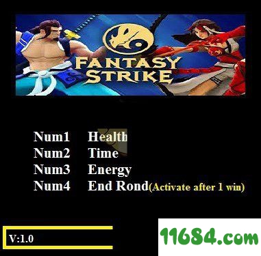 Fantasy Strike四项修改器下载-《Fantasy Strike》修改器+4 v1.0 by Abolfazl下载