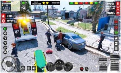 US紧急救护车3D免费版下载-US紧急救护车3D无限金币下载v.4