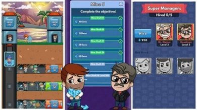 偷懒的矿业大亨破解版不减反增免广告版下载-偷懒的矿业大亨无限钞票版下载v4.40.1