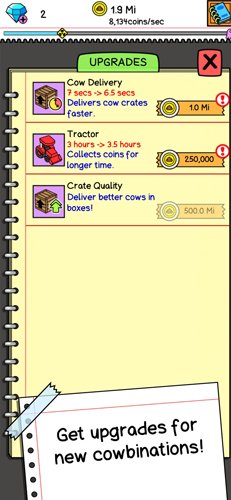 疯狂奶牛进化无限金币钻石版下载-疯狂奶牛进化下载v1.11.69