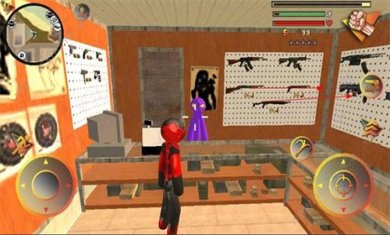 火柴人绳索英雄2破解版999999钻999999金币下载-火柴人绳索英雄2游戏下载v3.3.3