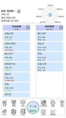 模拟炒股人生内置修改器下载-模拟炒股人生游戏下载V2.0