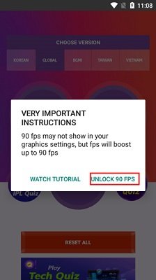 90fps画质助手国际服免会员中文版下载-90fps安卓版下载v117