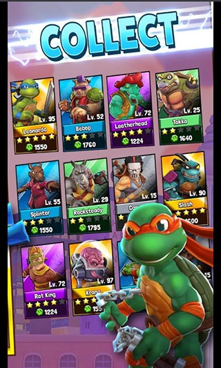 忍者神龟突变疯狂最新版下载-忍者神龟突变疯狂破解版下载v1.50.0