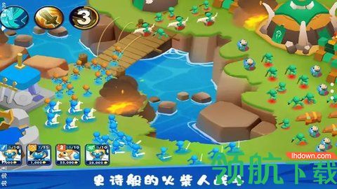 火柴人帝国之战最新中文版去广告游戏下载-火柴人帝国之战安卓免费版下载v1.0