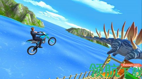 侏罗纪摩托车特技手机无广告版下载-侏罗纪摩托车特技安卓版下载v1.0