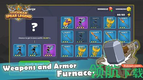 火柴人长矛传说汉化版最新游戏下载-火柴人长矛传说安卓版下载v1.02