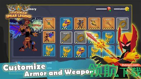 火柴人长矛传说汉化版最新游戏下载-火柴人长矛传说安卓版下载v1.02