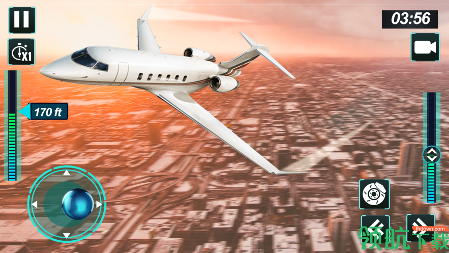 飞机飞行模拟器2022汉化版最新游戏下载-飞机飞行模拟器2022安卓版下载v1.0