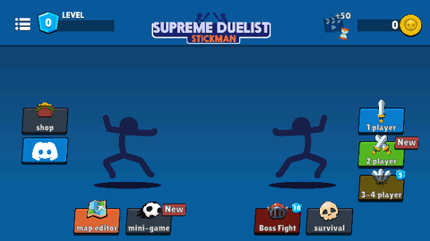 至尊决斗者火柴人全英雄皮肤解锁破解版汉化游戏下载-至尊决斗者火柴人2022最新版下载v2.6.4