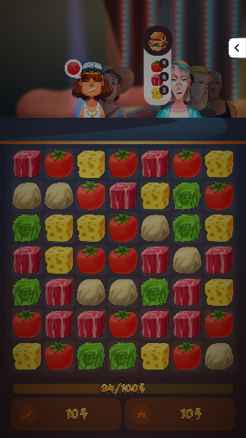 食物狂潮谜题中文版游戏下载-食物狂潮谜题安卓版最新下载v1.0.6