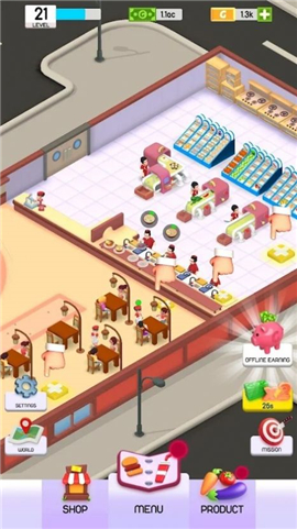 餐厅帝国大亨空闲中文版最新游戏下载-餐厅帝国大亨空闲安卓版下载vb1.0041