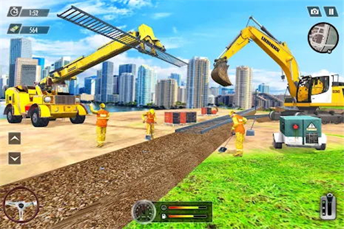 火车轨道建设模拟器经典版下载-火车轨道建设模拟器手游下载v1.0