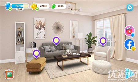 家居设计和数字填色无限金币道具最新游戏下载-家居设计和数字填色中文破解版下载v1.19