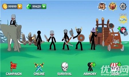 火柴人历史之战无限资源下载-火柴人历史之战游戏下载v1.0