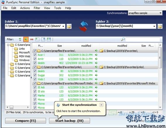 文件同步和备份PureSync v6.1.1 官方版
