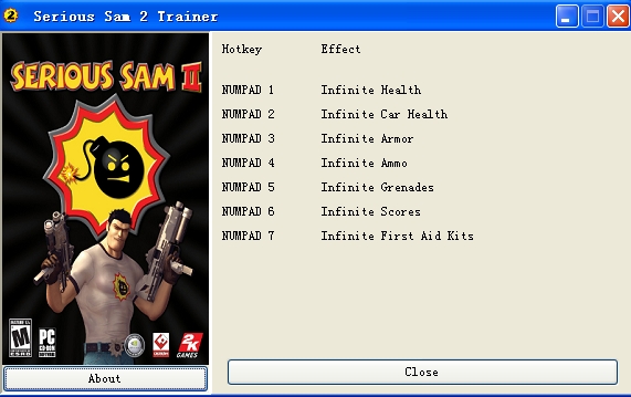 《英雄萨姆2》修改器+6 v2019.08.10 by MrAntiFun