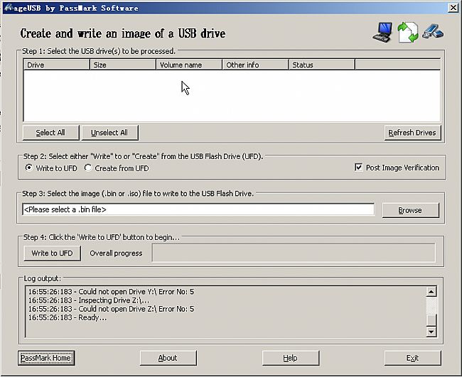 imageUSB(U盘镜像批量写入工具) v1.3.1000 汉化免费版