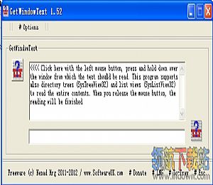 获取程序窗体中的文本内容WindowTextExtractor英文绿色版