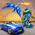 警察机器人汽车模拟游戏