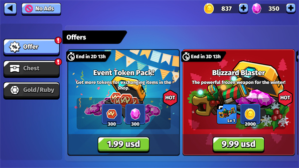 射击英雄去广告版游戏