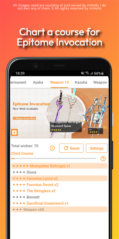 原神祈愿冲击模拟器Wish Genshin Impact Simulator