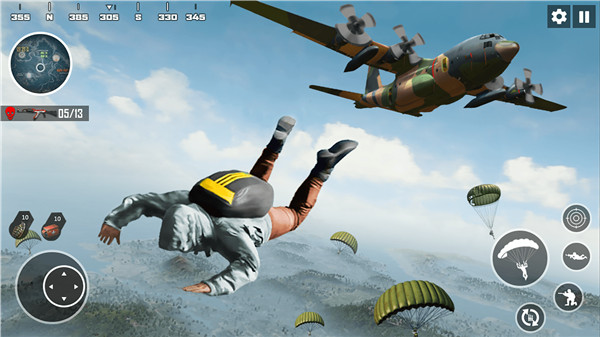 跳伞吃鸡求生正式版