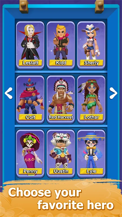 狂野西部火车牛仔英雄安卓