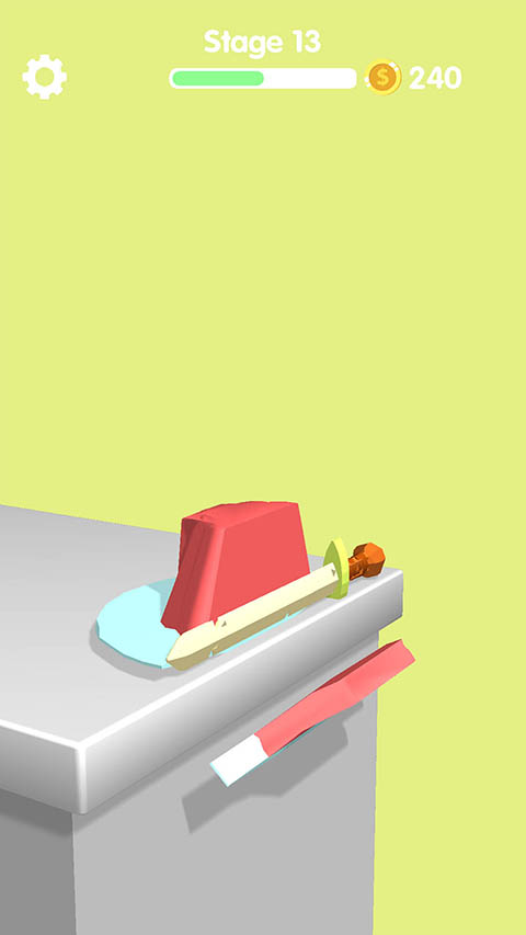 切肥皂解压模拟