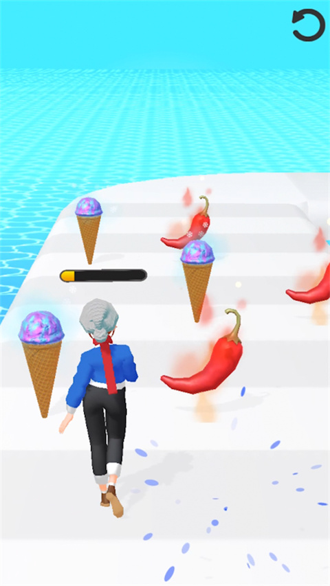 冰火女孩吃辣椒游戏版下载-冰火女孩吃辣椒手机版攻略附带下载v0.1